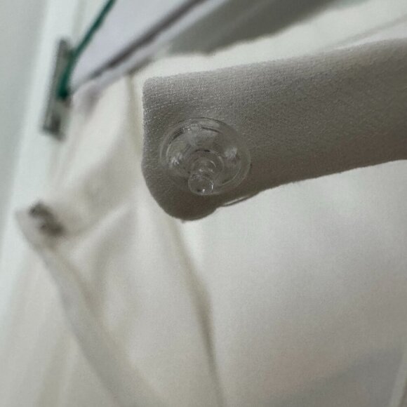 DB Studio White Wedding Skirt with Slit – Bridal Separate, Floor-Length, Size 14 - Picture 9 of 14